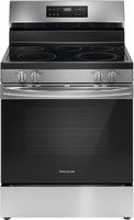 Frigidaire - 5.3 Cu. Ft. Freestanding Electric Range with EvenTemp - Stainless Steel