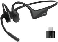 Shokz - OpenComm 2 UC USB-C Bluetooth Bone Conduction Headset - Black