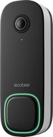 ecobee - Smart Video Doorbell - Wired with Advanced Person and Package Detection - Black
