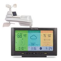 AcuRite Iris Home Weather Station with Wi-Fi Color Display - Black