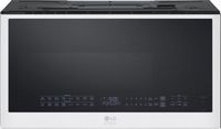 LG - STUDIO 1.7 Cu. Ft. Convection Over-the-Range Microwave with Sensor Cooking and Air Fry - Ess...