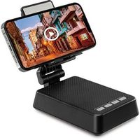 iLive - Wireless Speaker and Phone Holder - Black