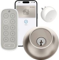 Level - Lock+ Connect with Keypad Smart Lock Bluetooth/Wi-Fi Replacement Deadbolt with App / Keyp...