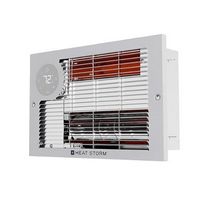 Heat Storm - In-Wall 1500-Watt Smart Electric Heater - Silver