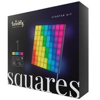 Twinkly - Smart Light 1 Square Expansion Kit 64 RGB LED - Black