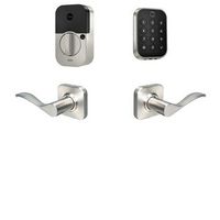 Yale - Assure 2 Norwood Lever Smart Lock Wi-Fi Replacement Deadbolt with Touchscreen and App Acce...