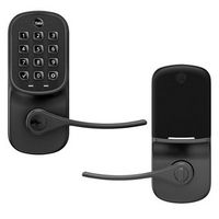 Yale - Assure Lock - Smart Lock Wi-Fi Lever with Keypad | Key Access - Black Suede