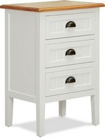 Click Decor - Martin 3-Drawer Storage Cabinet - White