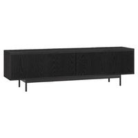 Camden&amp;Wells - Whitman TV Stand Fits Most TVs up to 75 inches - Black Grain