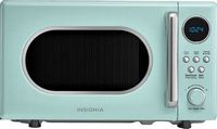 Insignia™ - .7 Cu. Ft. Retro Compact Microwave - Mint