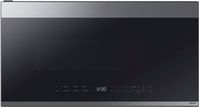 Samsung - Bespoke 2.1 Cu. Ft. Over-the-Range Microwave with Sensor Cooking and Edge to Edge Glass...