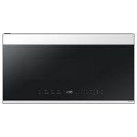 Samsung - Bespoke 2.1 Cu. Ft. Over-the-Range Microwave with Sensor Cooking and Edge to Edge Glass...