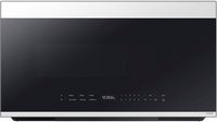 Samsung - Bespoke 2.1 Cu. Ft. Over-the-Range Microwave with Sensor Cooking and Auto Dimming Glass...