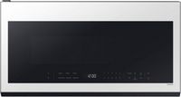 Samsung - Bespoke 2.1 Cu. Ft. Over-the-Range Microwave with Sensor Cooking and Wi-Fi Connectivity...