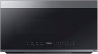 Samsung - Bespoke 2.1 Cu. Ft. Over-the-Range Microwave with Sensor Cooking and Auto Dimming Glass...