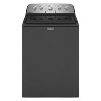 Maytag - 4.7 Cu. Ft. High Efficiency Top Load Washer with Extra Power Button - Volcano Black