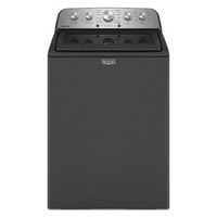 Maytag - 4.8 Cu. Ft. High Efficiency Top Load Washer with Extra Power Button - Volcano Black