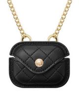 Anne Klein - Faux Leather Case for Apple AirPods, Apple Airpods Keychain Case, Quilted Leather, C...