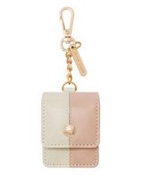 Anne Klein - Faux Leather Case for Apple AirPods, Apple Airpods Keychain Case, Compatible with Ai...