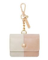 Anne Klein - Faux Leather Case for Apple AirPods, Apple Airpods Keychain Case, Compatible with Ai...