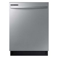 Samsung - Open Box 24” Top Control Built-In Dishwasher with Height-Adjustable Rack, 53 dBA - Stai...