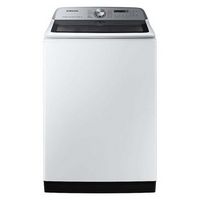 Samsung - 5.4 Cu. Ft. High-Efficiency Smart Top Load Washer with Pet Care Solution - White