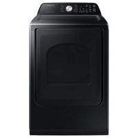 Samsung - Open Box 7.4 Cu. Ft. Smart Electric Dryer with Sensor Dry - Black