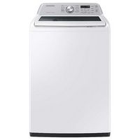 Samsung - Open Box 4.7 Cu. Ft. High-Efficiency Smart Top Load Washer with Active WaterJet - White