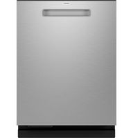 GE Profile - 24" Top Control Smart Built-In Stainless Steel Tub Dishwasher with 3rd Rack, Microba...