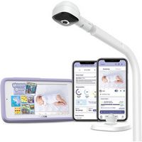Hubble Connected - SkyVision Pro AI-Enhanced HD Smart Camera Baby Monitor, Travel-Friendly Parent...