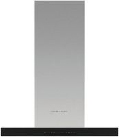 Fisher & Paykel - 30 inches - Externally Vented & Convertible - Wall Range Hood - Stainless Steel