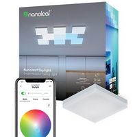 Nanoleaf - Skylight - Smart LED Flush Mount Indoor Ceiling Light Fixture Expansion Pack (1pk) - M...