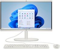 HP - 21.5&quot; Full HD All-in-One - Intel Celeron - 4GB Memory - 128GB SSD - Cashmere White