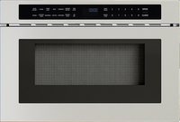 Zephyr 1.2 cu. ft. Built-In Microwave Drawer with Sensor Cooking and Preset Cooking Options - Sta...