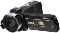 Vivitar - 8K Digital Camcorder - Black