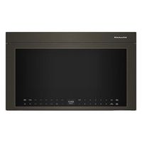 KitchenAid - 1.1 Cu. Ft. Convection Flush Built-In Over-the-Range Microwave with Air Fry Mode - B...