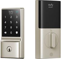 Smart Lock C210 WiFi Replacement Deadbolt with eufy App|Keypad|Biometric Access - White