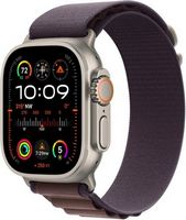 Apple Watch Ultra 2 GPS + Cellular 49mm Titanium Case with Indigo Alpine Loop&#160; (Small) - Silver (...