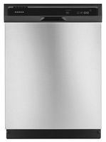 Amana - 24" Built-In Dishwasher - Stainless Steel