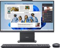 Lenovo - IdeaCentre AIO 27&quot; FHD IPS LCD Touch-Screen All-In-One - AMD Ryzen 5 7535HS - 8GB Memory...