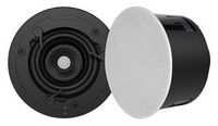 Sonance - VX46R - Visual Experience Series 4&quot; Small Round 2-Way Speakers (Pair) - Paintable White