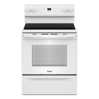 Whirlpool - 5.3 Cu. Ft. Freestanding Electric Range with Cooktop Flexibility - White
