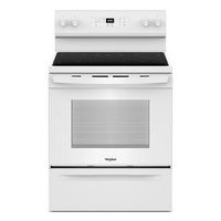 Whirlpool - 5.3 Cu. Ft. Freestanding Electric Range with Cooktop Flexibility - White