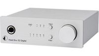 Pro-Ject - Head Box S2 Digital Headphone Amp w/ DAC - Silver