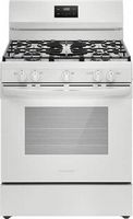 Frigidaire - 5.1 Cu. Ft Freestanding Gas Range with Quick Boil Burner - White