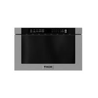 Thor Kitchen - 1.2 Cu. Ft. Built-In Microwave Drawer - Stainless Steel
