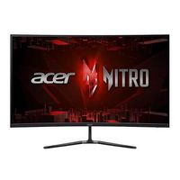 Acer - Nitro 31.5” VA Curved  FHD 240Hz 1ms FreeSync Premium Gaming Monitor HDR10&#160;(DisplayPort, H...