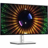 Dell - UltraSharp 23.8&quot; IPS LED FHD 120Hz Monitor (USB, HDMI) - Silver