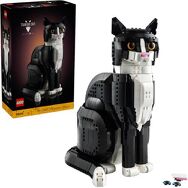 LEGO - Ideas Tuxedo Cat Gift Idea for Animal-Lovers and Home Décor 21349