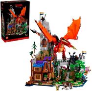 LEGO - Ideas Dungeons &amp; Dragons: Red Dragon’s Tale Build and Display Set 21348